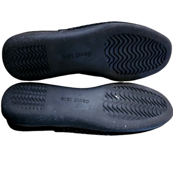 David Tate Clever Black Comfort Slingback Shoes Size 8 1/2 - Picture 6 of 10